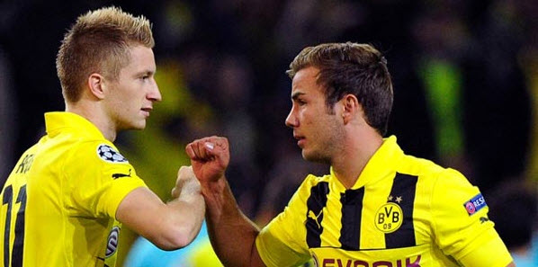 Mario Gotze Reuni dengan Marco Reus di Dortmund