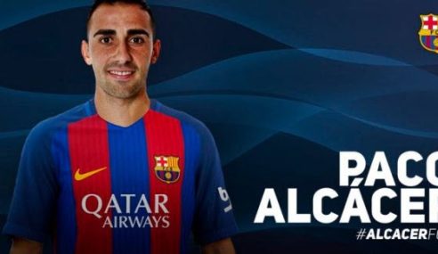 RESMI : Barcelona Datangkan Alcacer Dari Valencia