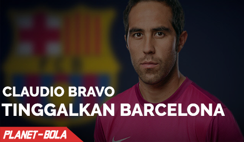 Claudio Bravo Hengkang Dari Barcelona