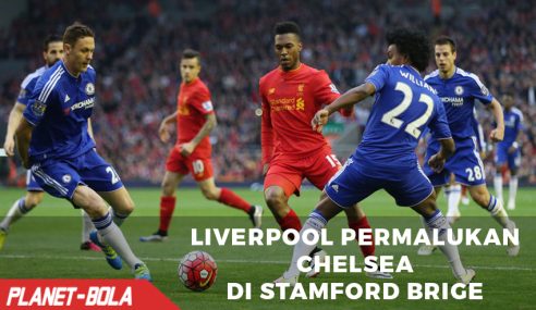 Liverpool permalukan Chelsea dihadapan Fansnya