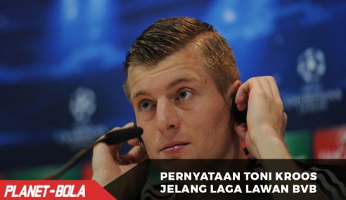 Pernyataan Toni kroos selang laga melawan Dortmund