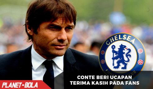 Class ! Conte ucap terima kasih pada Fans setelah mengalahkan Soton