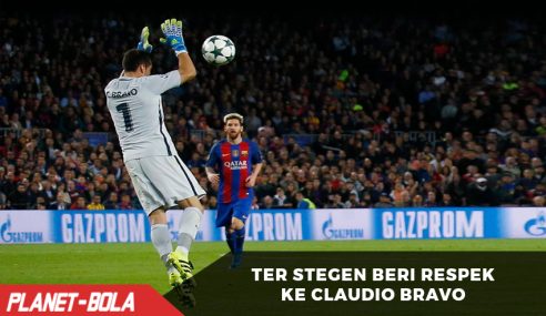 Respek, Ter stegen beri simpati pada Bravo saat buat Kesalahan