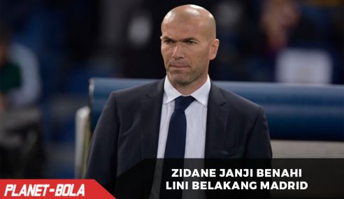 Zidane Janji Benahi Lini Belakang Madrid