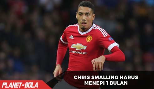 Cidera parah, Chris Smalling absen satu bulan