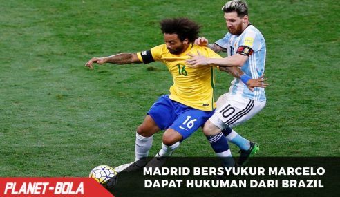 Marcelo dapat hukuman dari Brazil, Madrid bersyukur