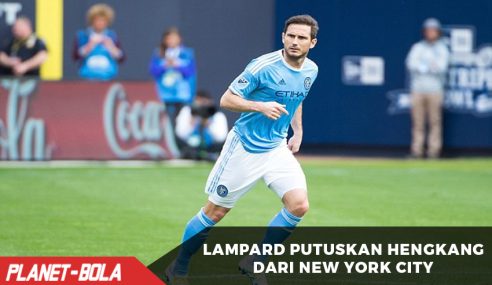 Lampard Putuskan untuk Tinggalkan New York City FC