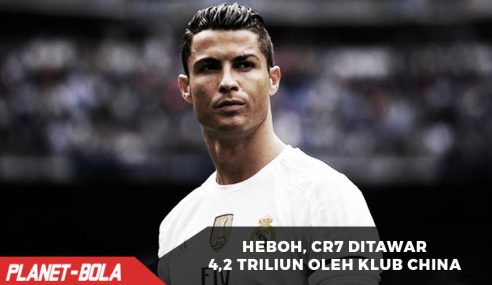 Wow, Klub China Tawar Ronaldo dengan Mahar Rp 4,2 Triliun