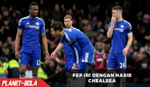 Guardiola iri dengan Chelsea musim ini