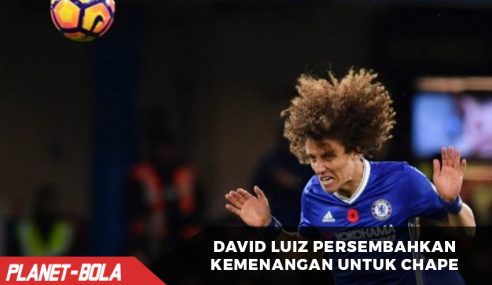 David Luiz persembahkan kemenangan Chelsea untuk Chapecoense