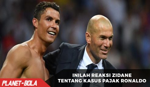 Inilah tanggapan Zidane soal Kasus Pajak Ronaldo