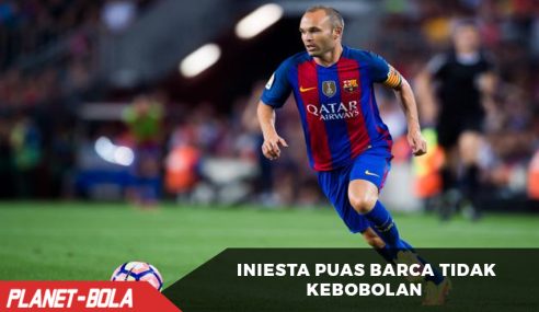 Iniesta Sangat Puas Barcelona Tak Kebobolan saat Hadapi Osasuna