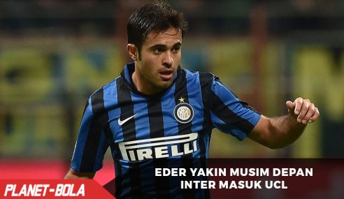 Eder Optimistis Inter Milan ke Liga Champions Musim Depan