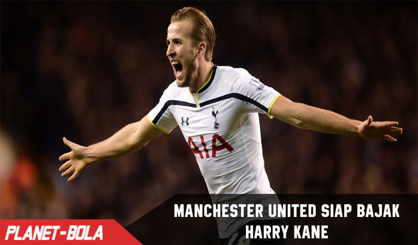 MU Siap Bajak Harry Kane dengan Dana 80 Juta Pounds