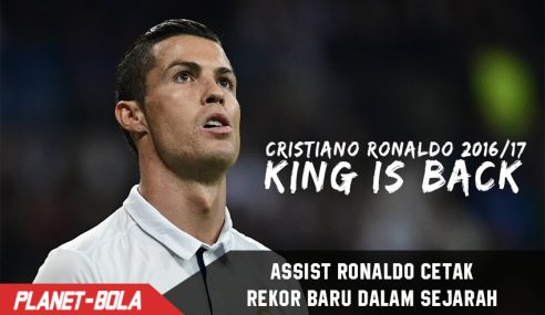 Cristiano Ronaldo Cetak rekor baru dengan Assistnya