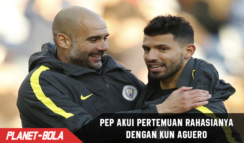 Makin Panas! Guardiola akui Pertemuan rahasianya dengan Aguero