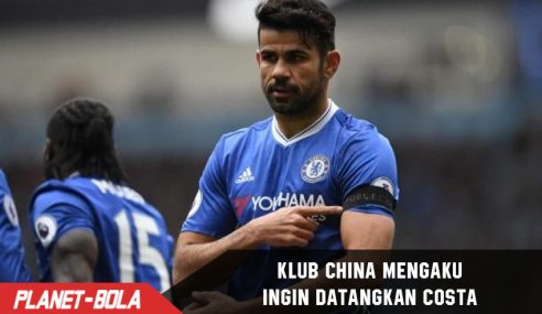 Tianjin Quanjian Mengaku inginkan Diego Costa