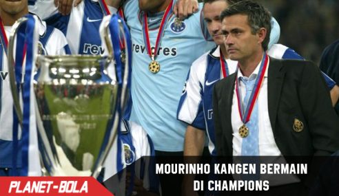 Mourinho Rindu Atmosfer bermain di Liga Champions