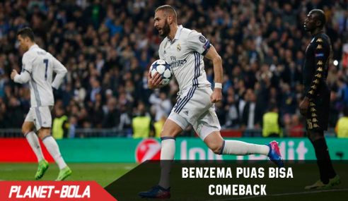 Benzema Puas dengan Comebacknya Real Madrid