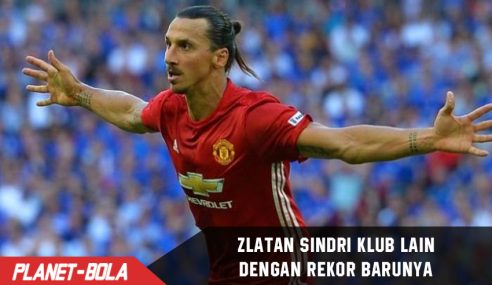 Zlatan Ibrahimovic sindir klub lain dengan rekor barunya !