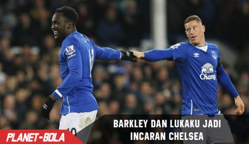 Ingin datangkan Lukaku dan Barkley Chelsea harus keluarkan 1,6 Triliun