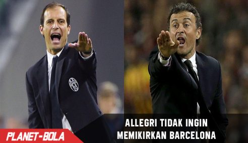 Aneh! Allegri malah tidak ingin memikirkan Barcelona