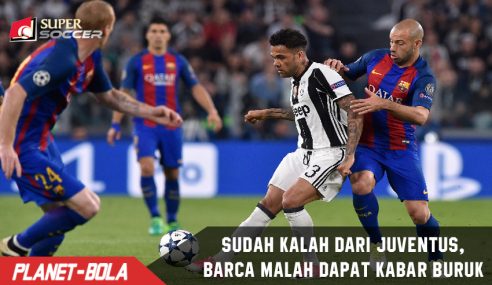 Sudah Kalah dari Juventus, Barcelona malah dapat kabar buruk