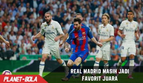 Meski kalah, Real Madrid masih menjadi Favorit juara La Liga