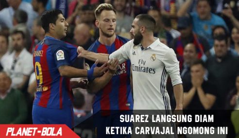 Adu Mulut! Suarez terdiam ketika Carvajal bilang hal ini