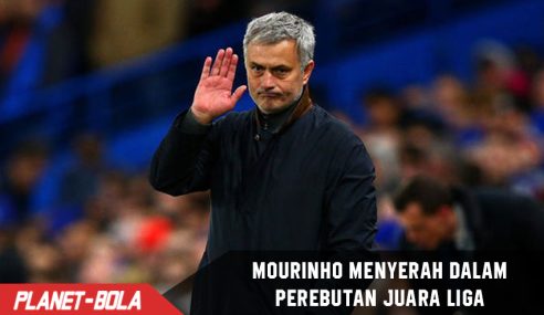 Menyerah, Mourinho lupakan Liga Inggris dan Fokus ke Liga Eropa