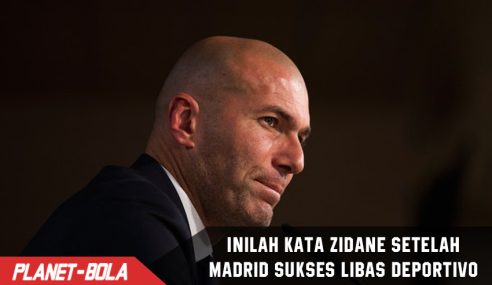 Menang telak dengan Skuat kedua, Ini kata Zidane