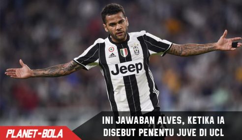 Ini jawaban Alves ketika Buffon bilang dia Penentu Nasib Juve di UCL