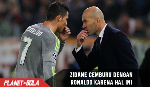 Zidane cemburu dengan Ronaldo karena hal ini