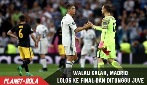 Meski Kalah, Real Madrid melaju ke Final menantang Juventus