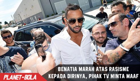 Parah ! Televisi Italia minta Maaf ke Benatia atas Rasisme Mereka