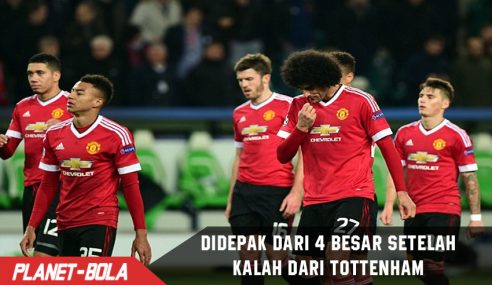 Kalah tipis, Tottenham buat Man United keluar dari 4 Besar