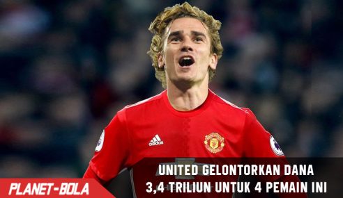 Datangkan 4 Pemain, Man United gelontorkan dana sebesar 3,4 triliun