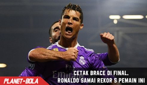 Borong 2 Gol di Final, Ronaldo samai rekor 5 Pemain ini