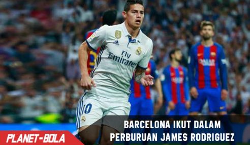 Dikabarkan pindah dari Madrid, Barcelona gerak cepat untuk James