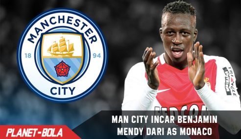 Manchester city incar bek andalan AS Monaco Benjamin mendy