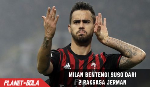 Milan bentengi Suso dari 2 Klub besar Liga Jerman