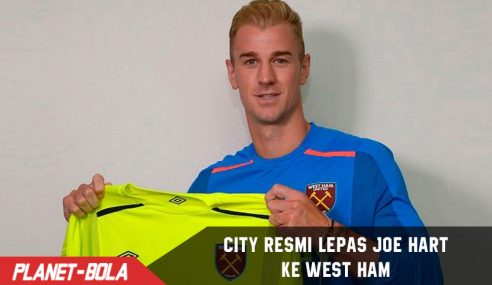 Joe Hart Resmi jadi milik West Ham dengan status pinjaman