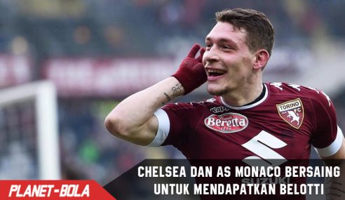 Chelsea dan AS Monaco bersaing untuk mendapatkan Belotti