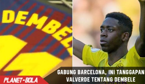 Dembele sukses gabung Barca, Ini tanggapan sang Pelatih