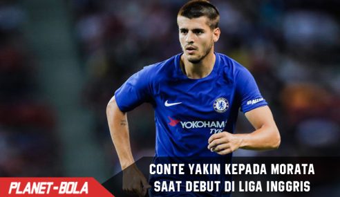 Jalani debut Liga Inggris, Conte yakin dengan Skill Morata