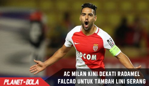 Butuh Striker Lagi, AC Milan Kini Target Datangkan Falcao