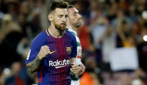 Messi Cetak 4 Gol, Barcelona Pesta di Camp Nou