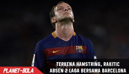 Terkena Hamstring, Rakitic Absen 2 Laga bersama Barcelona