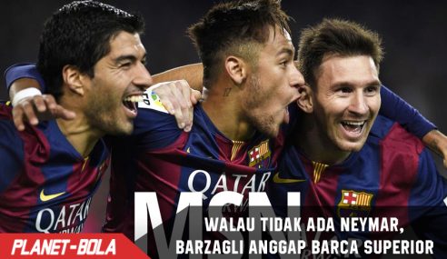 Walau tidak ada Neymar, Barzagli Tetap anggap Barca Superior