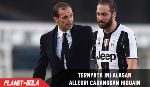 Ternyata inilah Alasan Allegri cadangkan Gonzalo Higuain